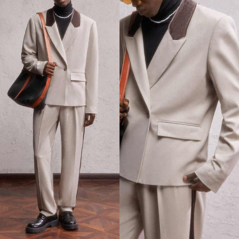 Men'S Style Formal Wear - Costume Homme Simplicité 2 Pièces Veste