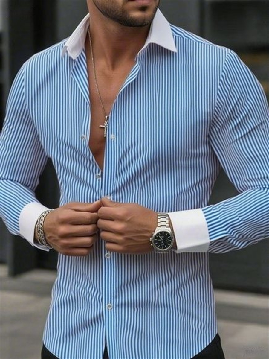 Chemise formelle à manches lon - Men Formal Wear Shirts avis et prix