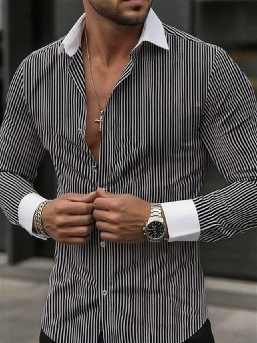 Chemise formelle à manches lon - Men Formal Wear Shirts avis et prix