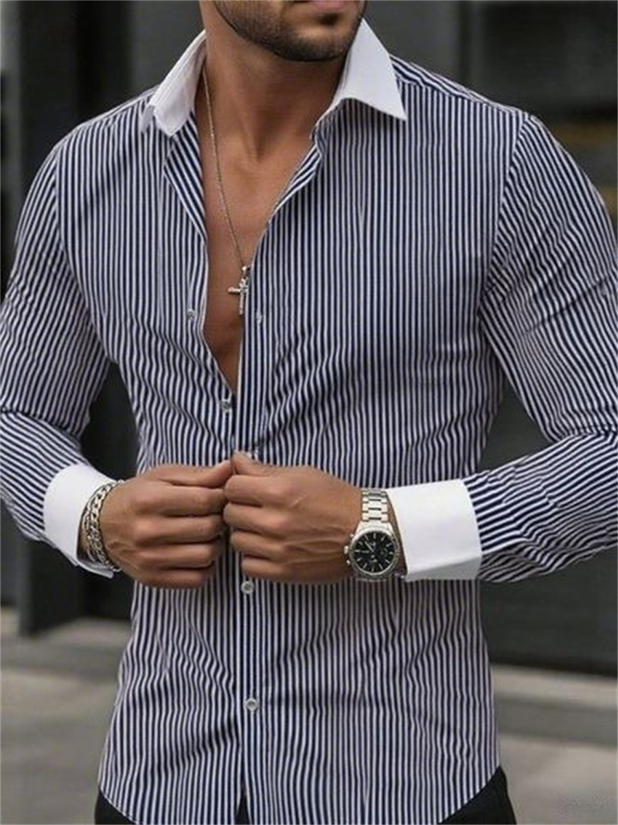 Chemise formelle à manches lon - Men Formal Wear Shirts avis et prix
