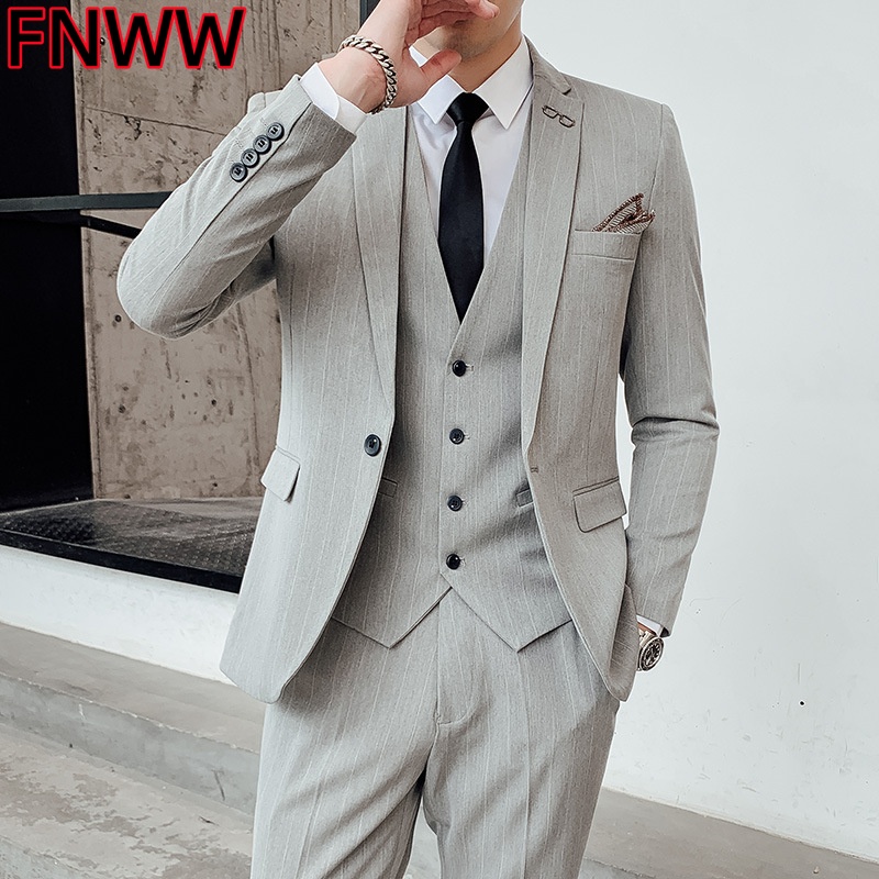 Costume trois pièces à carreau - Men'S Urban Formal Wear avis et prix