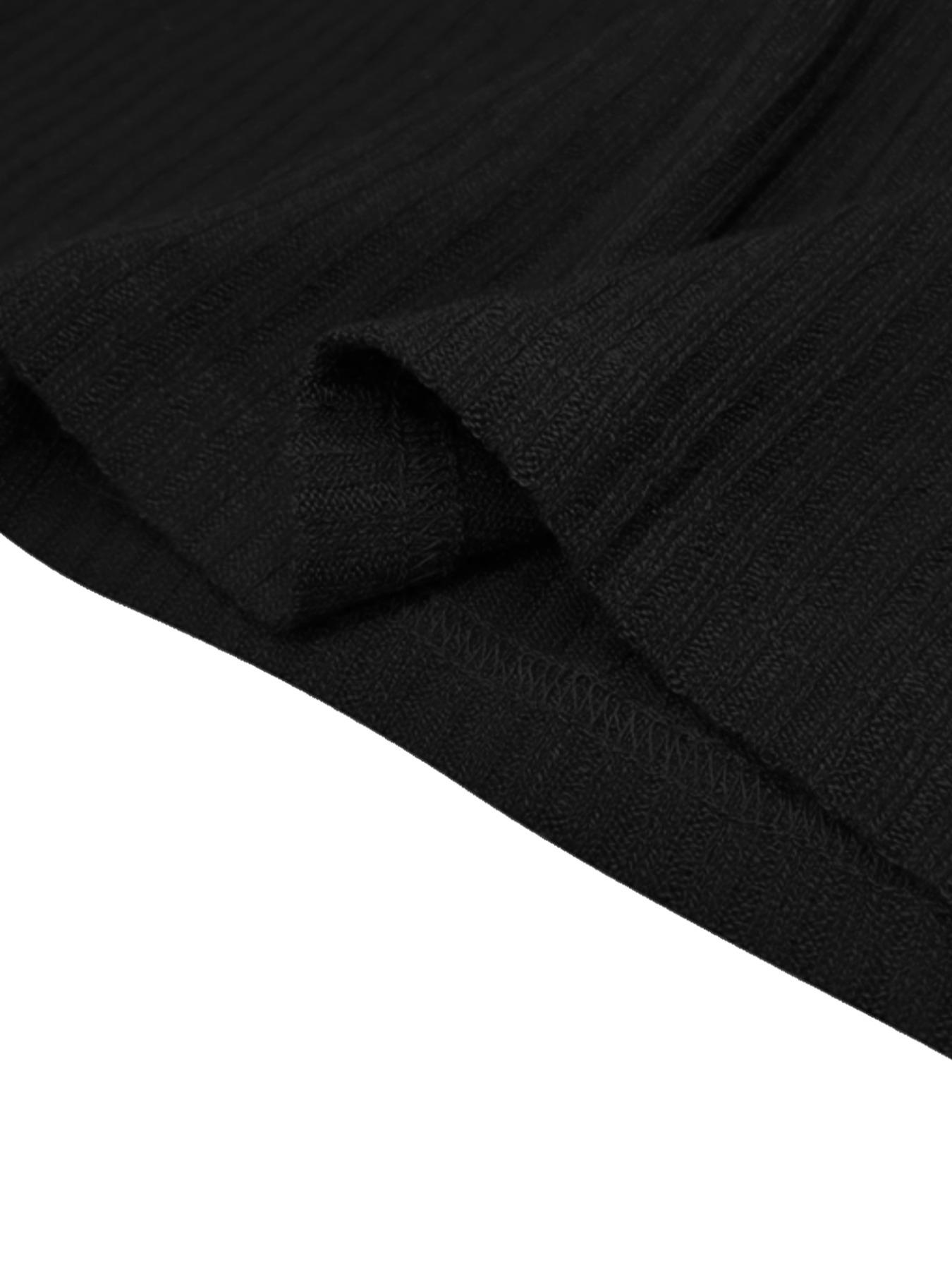 T-shirt en tricot à manches lo - Men Formal Wear Shirts avis et prix