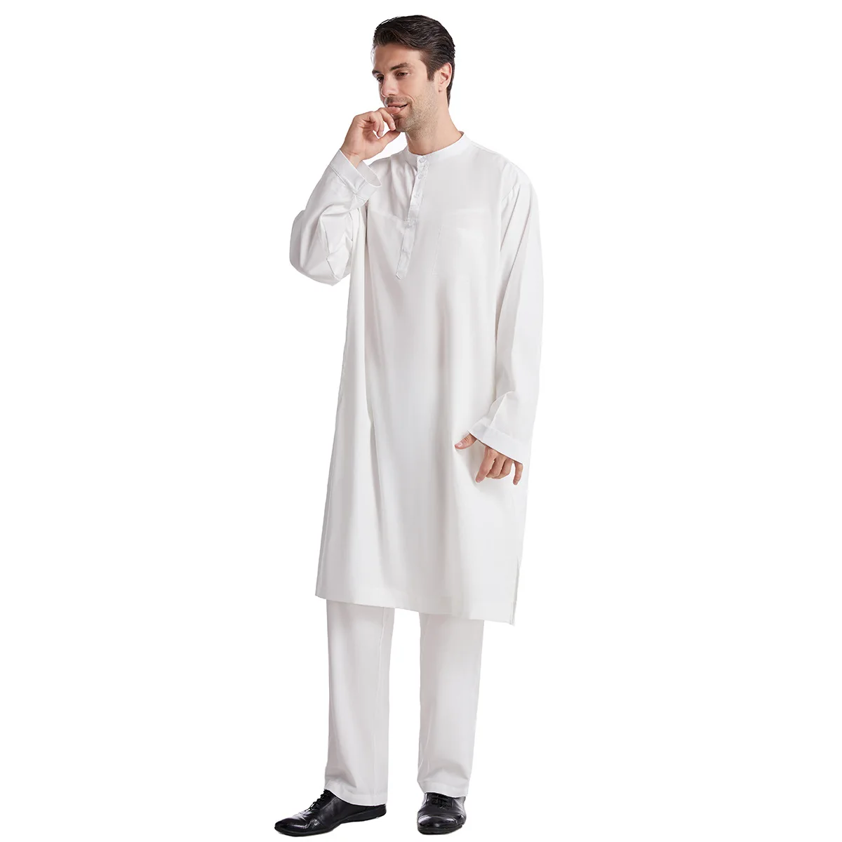 Hommes musulmans Jubba Thobe 2 - Arabic Formal Wear Men avis et prix