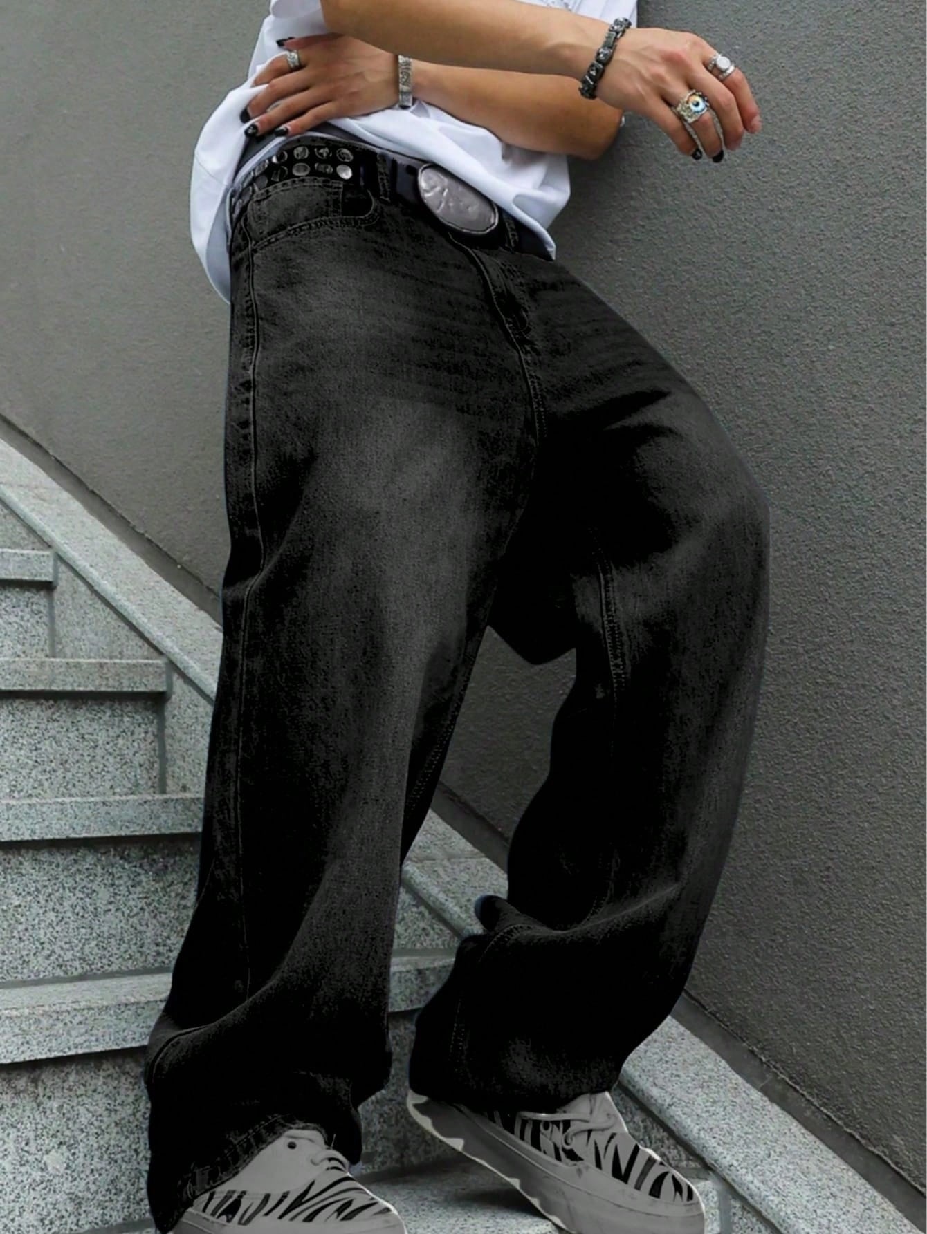 Jean ample à jambe droite pour - Men'S Style Formal Wear avis et prix