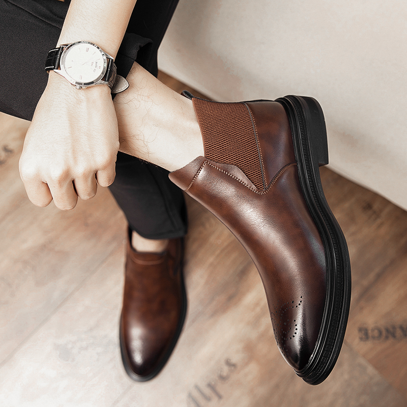 Les chaussures montantes en cu - Men'S Style Formal Wear avis et prix