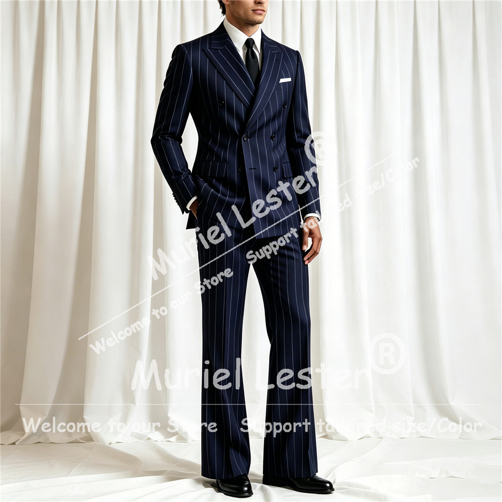 Costume élégant à rayures pour - Men'S Style Formal Wear avis et prix