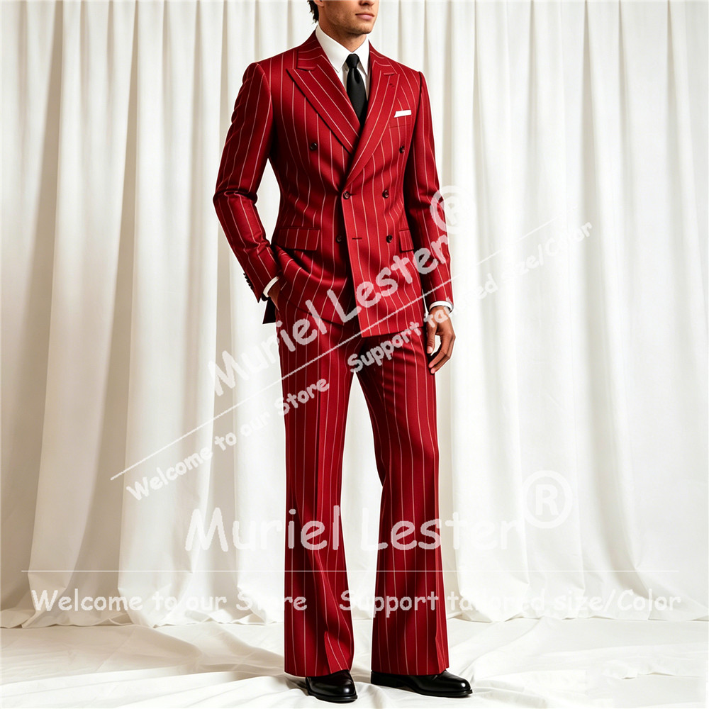 Costume élégant à rayures pour - Men'S Style Formal Wear avis et prix