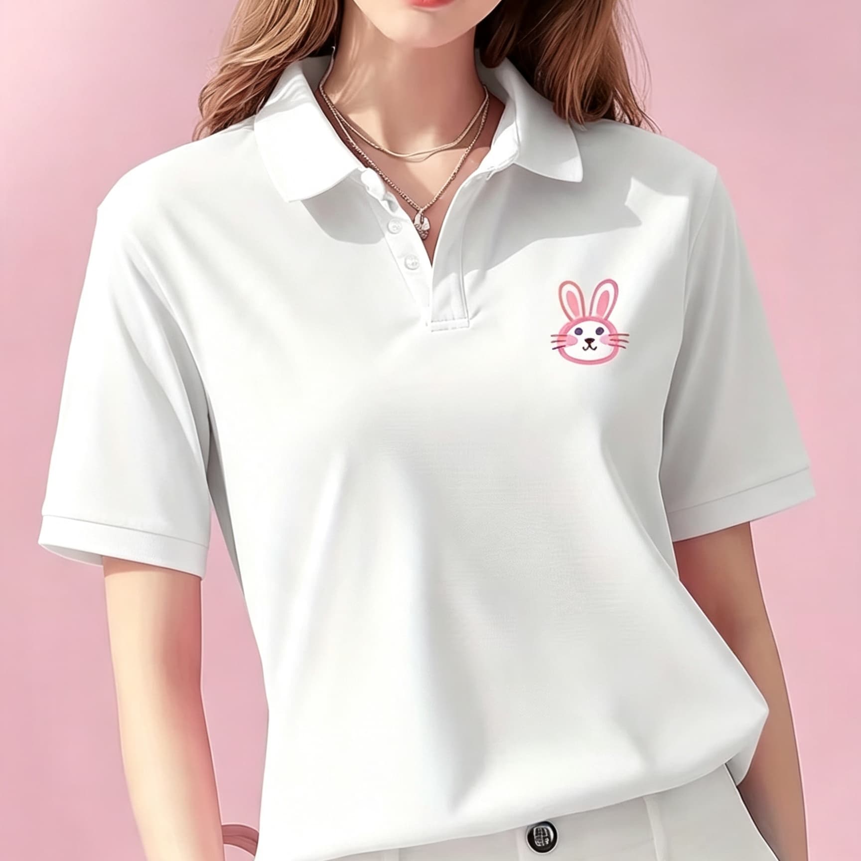 Polo unisexe noir à col à reve - Men Formal Wear Shirts avis et prix