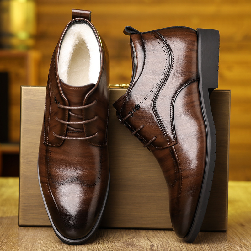 Chaussures en cuir épaissi pou - Men'S Style Formal Wear avis et prix